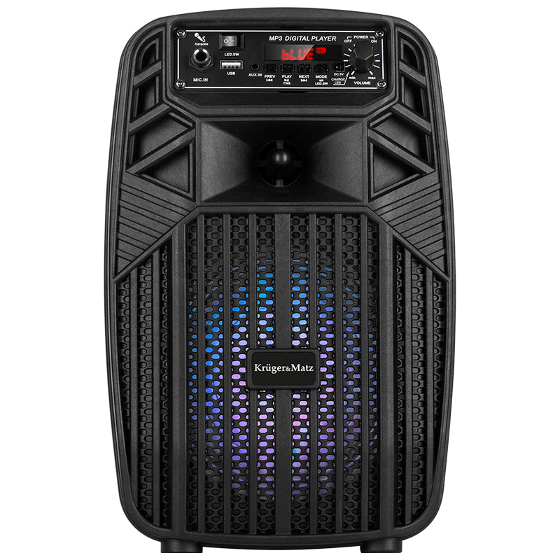Boxa Portabila Music Box Mini & Kruger Km 0554 cu Bluetooth, baterie 1200 mAh, AUX si USB