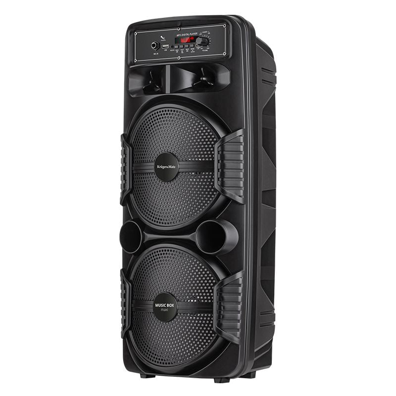 Boxa Portabila Music Box Maxi & Kruger Km 0557 cu Bluetooth, radio FM, baterie 2400 mAh si AUX