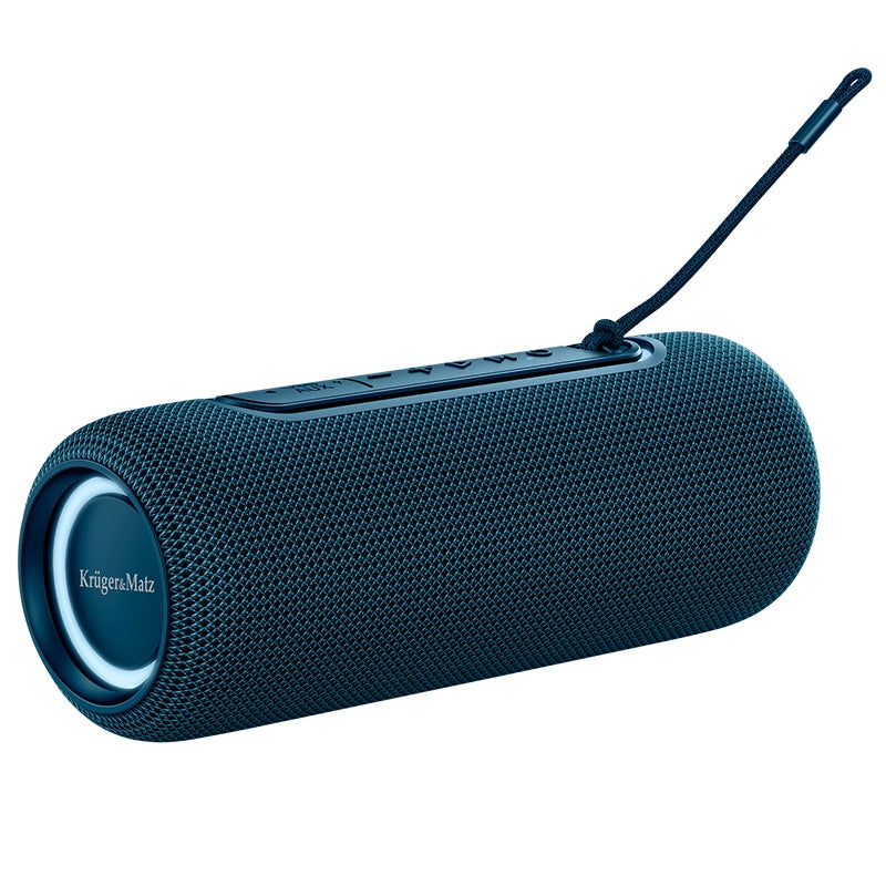Boxa Portabila Street Albastru & Kruger Km 0564 cu Bluetooth, baterie 2000 mAh, AUX si USB