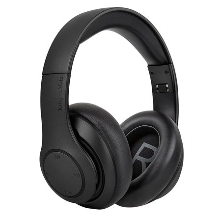 Casti Audio Street 3 Negre & Kruger Km 0651 cu Bluetooth, baterie 400 mAh, AUX si USB