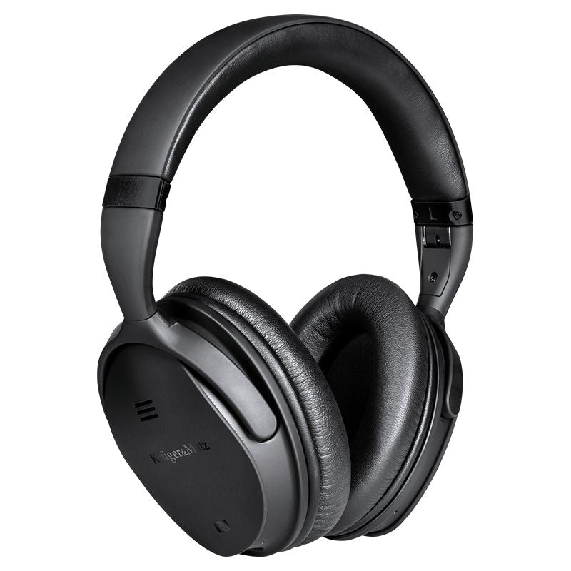 Casti Audio Anc F7a & Kruger Km 0655 cu Bluetooth, baterie 300 mAh, AUX si USB