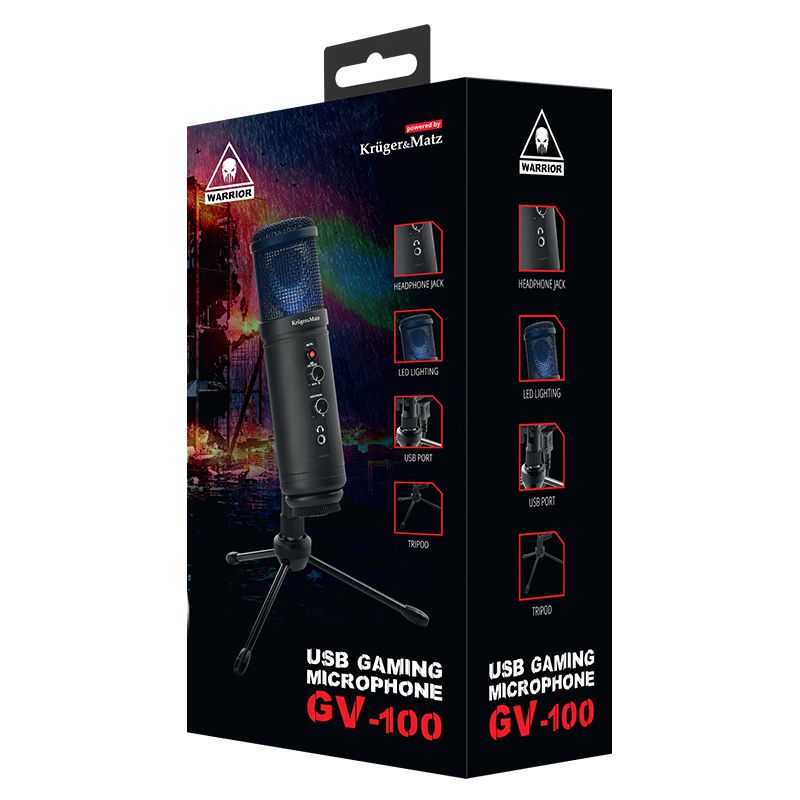 Microfon Gaming/Vlogging USB Kruger