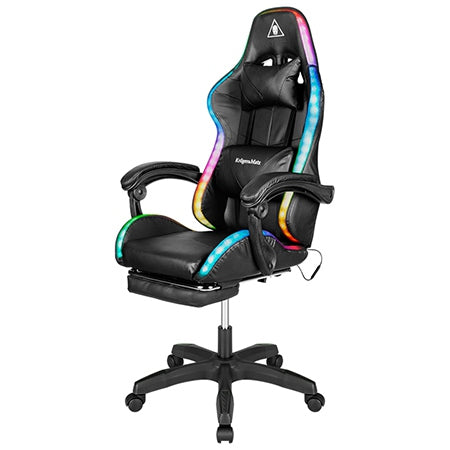 Scaun Gaming Gx-150 Negru LED & Kruger Km 0790-bled