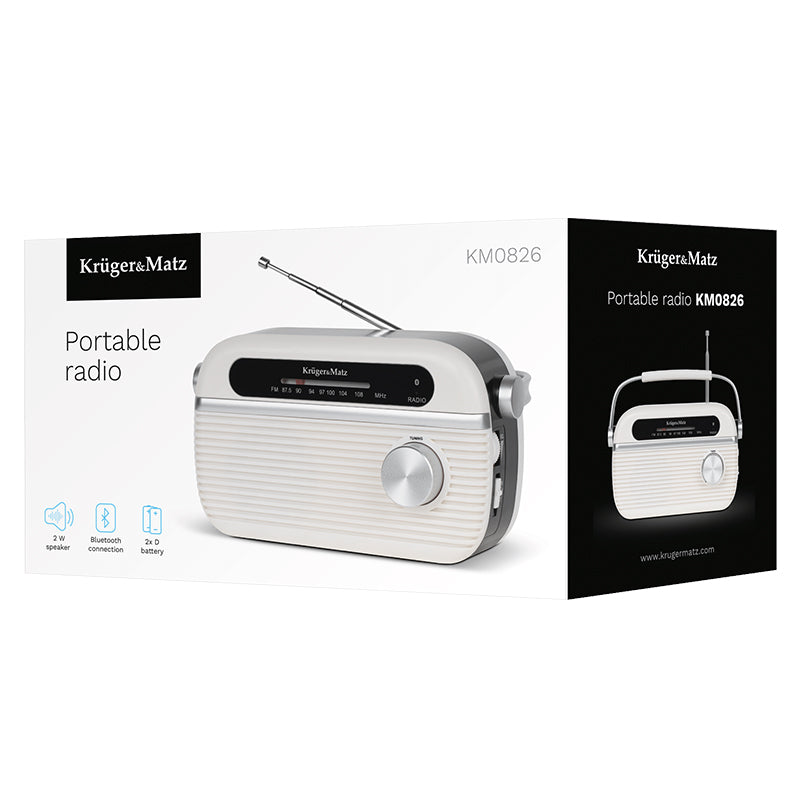 Radio FM Portabil Kruger&Matz
