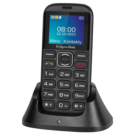 Telefon GSM Seniori Buton Sos 4g & Kruger Km 0922 cu Bluetooth si baterie 1000 mAh