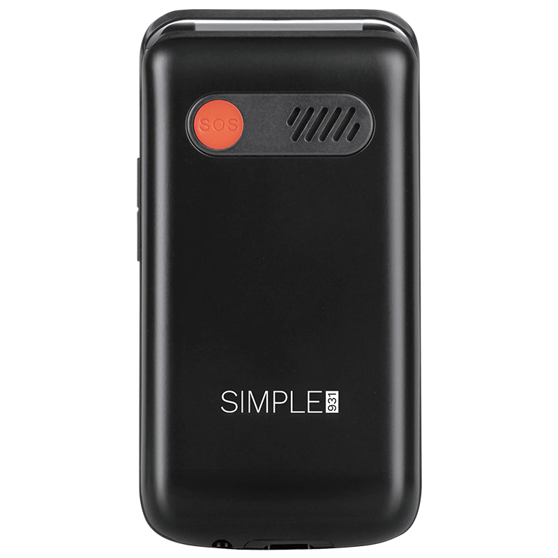 Telefon GSM Seniori Buton & Kruger Sos 931 cu Bluetooth si baterie 1000 mAh