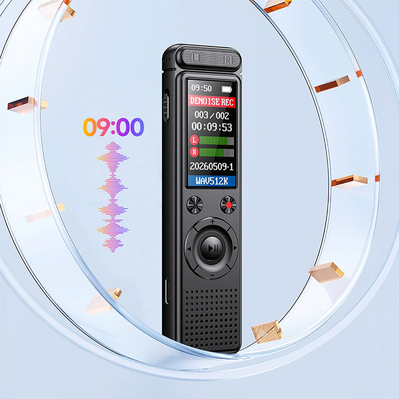 Reportofon Digital 8gb & Kruger Km 0950 cu baterie 600 mAh si USB