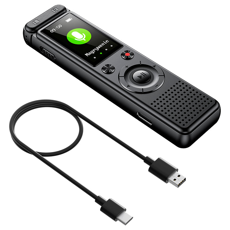 Reportofon Digital 8gb & Kruger Km 0950 cu baterie 600 mAh si USB