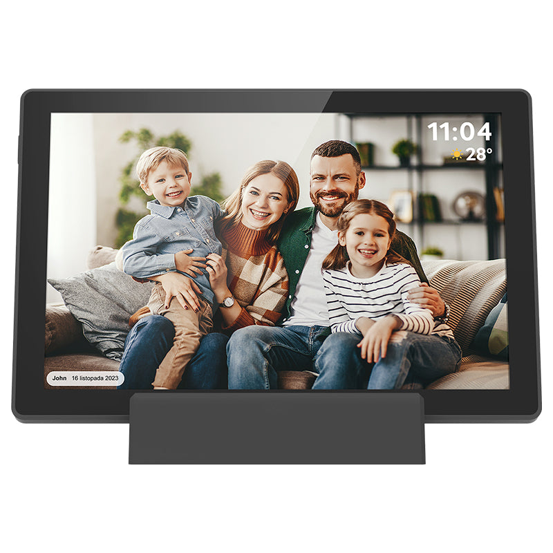 Rama Foto Digitala .1 Frameo & Kruger WiFi 10 cu Internet WiFi, baterie 5000 mAh si USB
