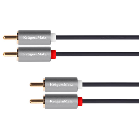 Cablu 2RCA - 2RCA 3M Basic K&M