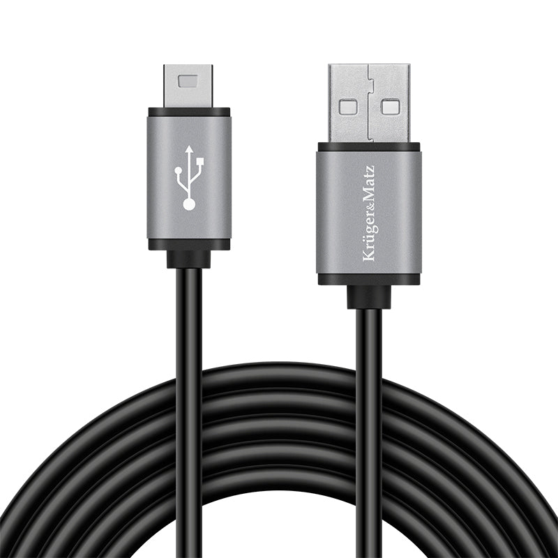 Cablu USB - Mini USB 1M Basic K&M