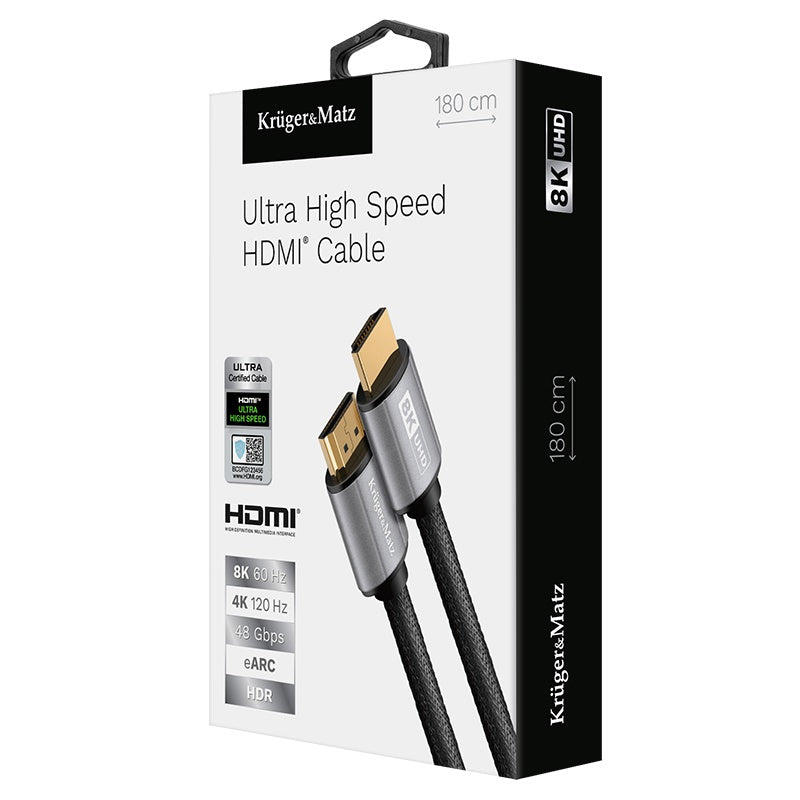 Cablu HDMI - HDMI 8k V 2.1 Kruger Km 1265