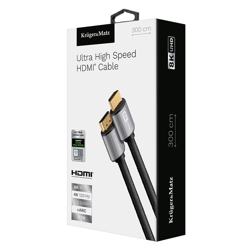 Cablu HDMI - HDMI 8k V 2.1 Kruger Km 1266