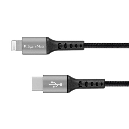 Cablu USB tip C - Lightning C94 Mfi 1M Kruger&Matz
