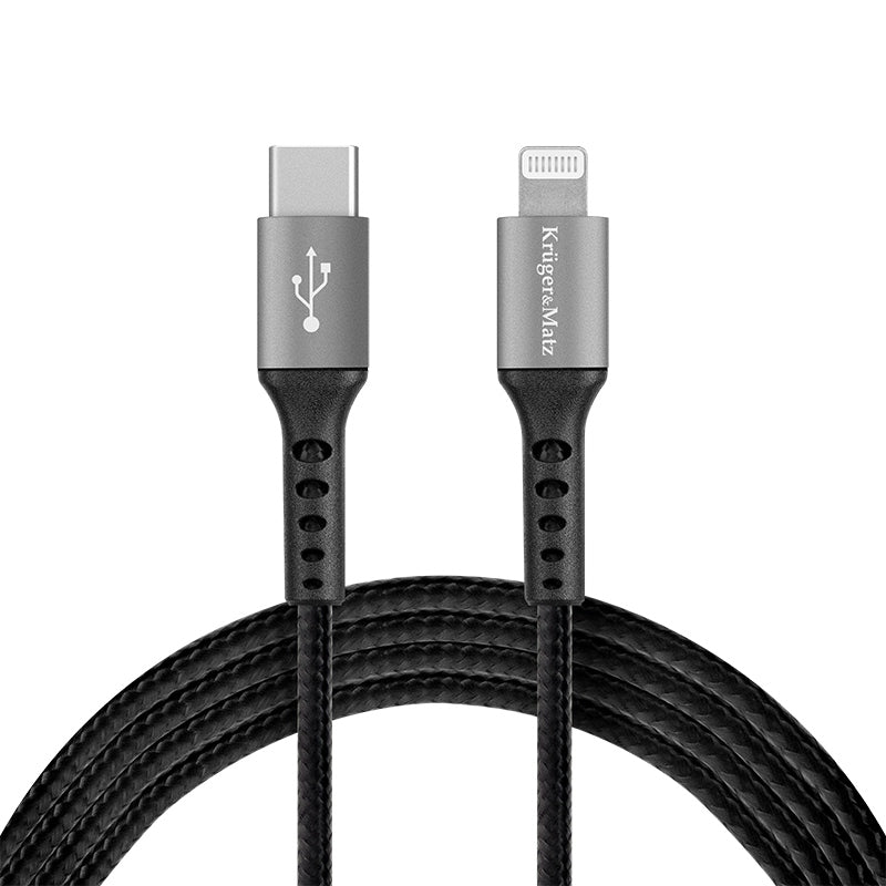 Cablu USB tip C - Lightning C94 Mfi 1M Kruger&Matz