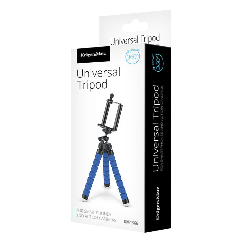 Trepied Telefon Camera Albastru Kruger&Matz