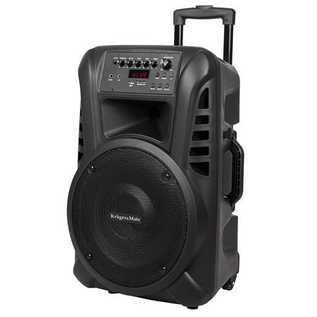 Boxa Activa Portabila Inch K&m Uhf 12 cu Bluetooth, radio FM, baterie reincarcabila si AUX