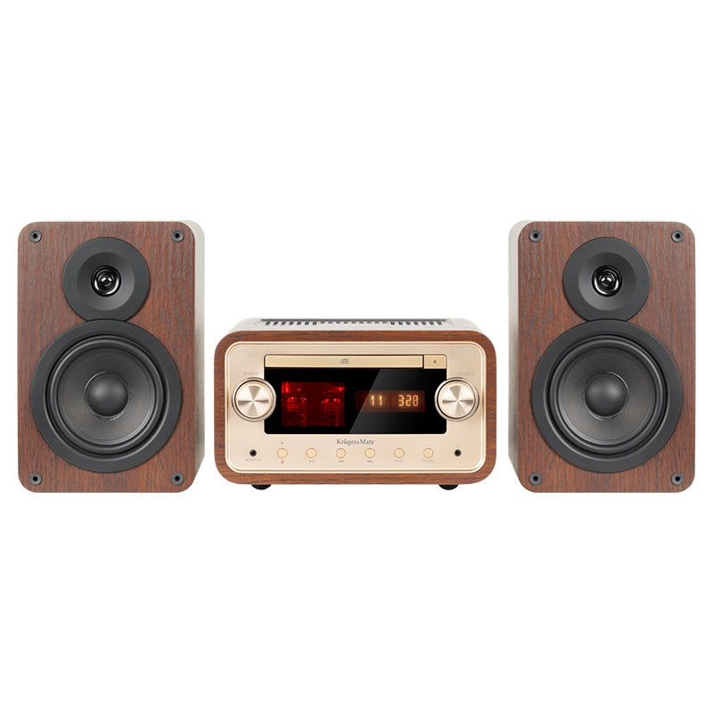 Sistem Hi-fi Amplificare cu Lampi & Kruger Km 1961 cu Bluetooth, radio FM, DAB+ si AUX