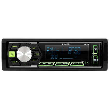 Player Auto 1 din 4x45w & Kruger Km 2009 cu Bluetooth, radio FM, AUX si USB