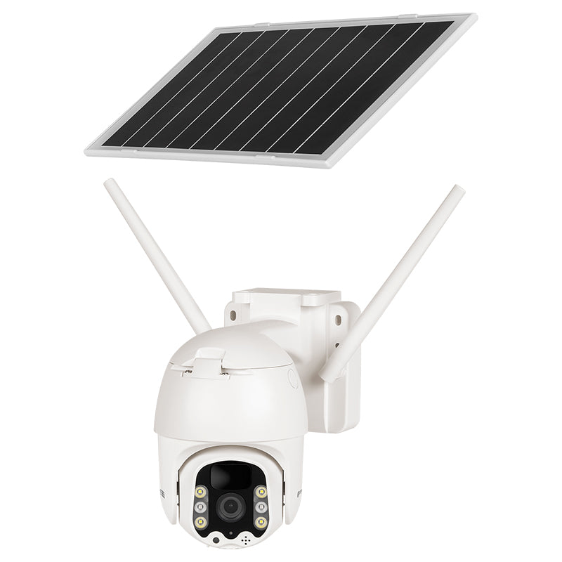 Camera 4g 3 Mpx Connect Solar Tuya C 100 cu alarma si baterie 12000 mAh