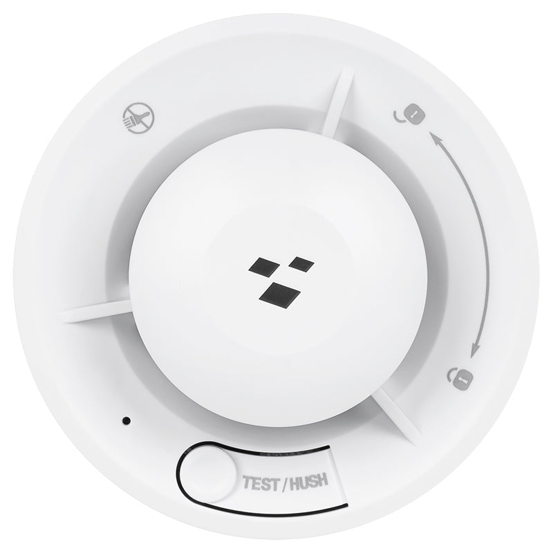 Senzor Smart Wi-fi Fum Tuya & Kruger Km 2261 cu alarma, Internet WiFi si baterie reincarcabila