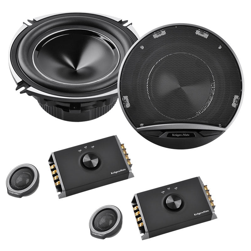 Set Difuzoare Auto 5 Inch Tweetere Filtre Km 520t11 cu Sunet Stereo