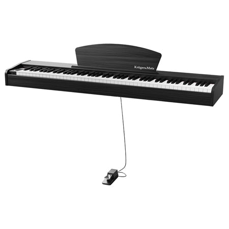 Pian Digital Kmdp-45 Negru & Kruger cu Bluetooth, AUX si USB