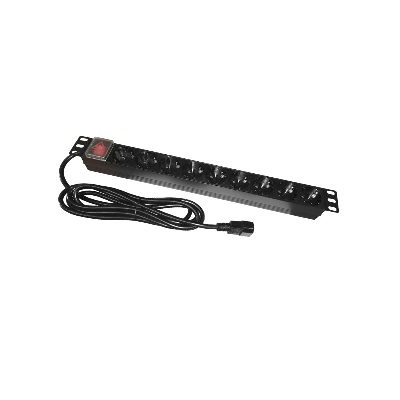 Pdu Rack 19 Inch 9 Prize Switch 16A 3M Emtex