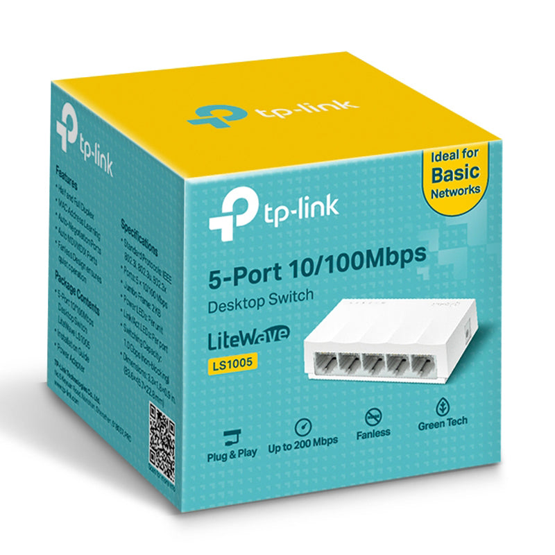 Switch 5 Porturi 10/100 Mbps LS1005 Tp-Link