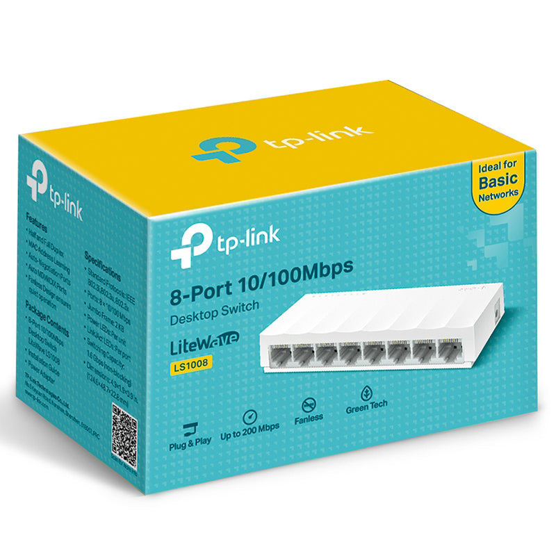 Switch 8 Porturi 10/100 Mbps LS1008 Tp-Link