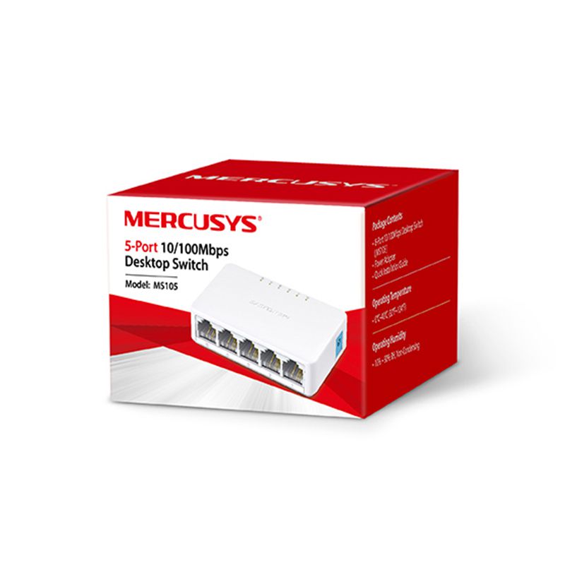 Switch 5 Porturi 10/100MBPS MS105 Mercusys