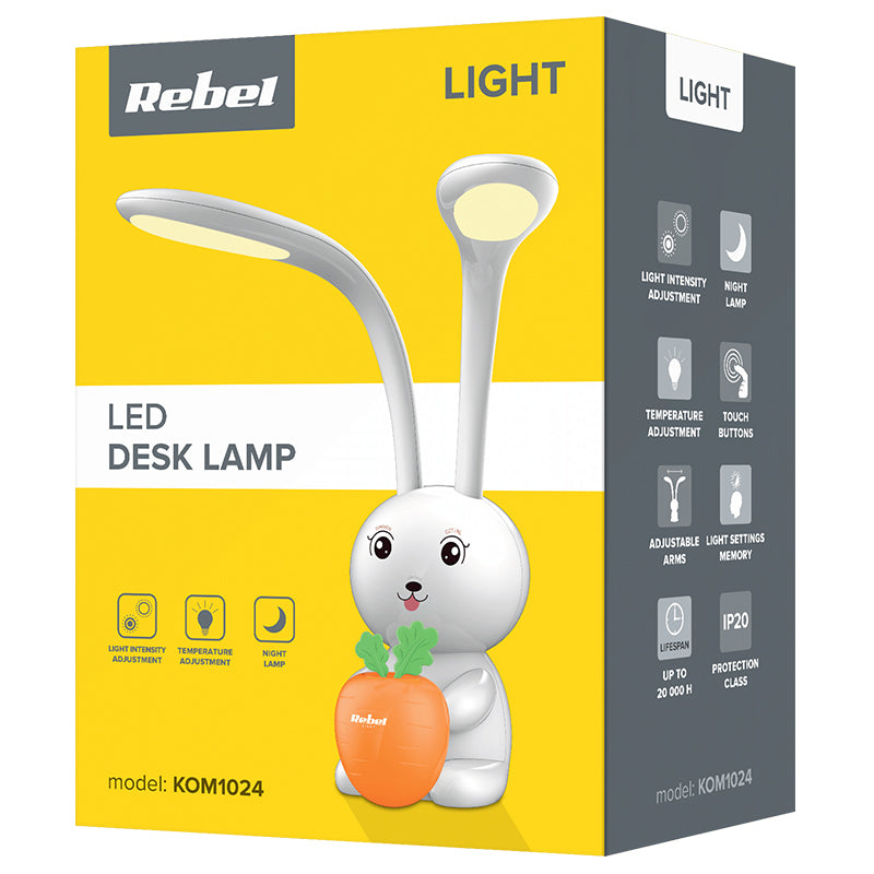 Lampa LED Birou Iepuras Rebel Kom 1024