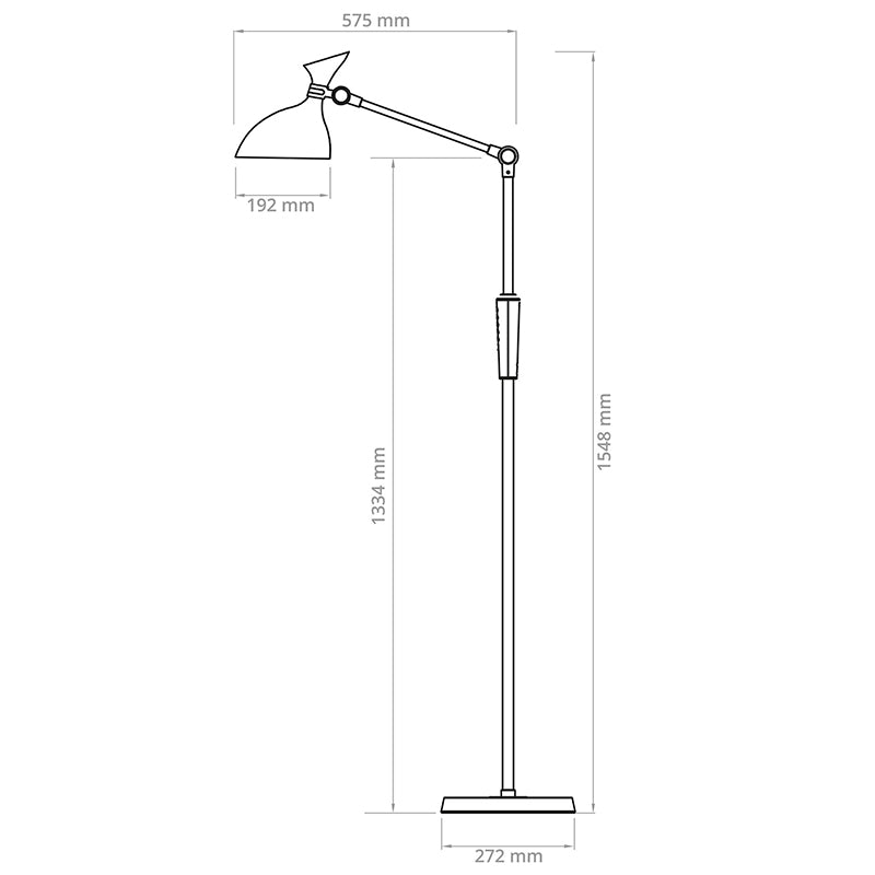 Lampa de Podea LED 12w+3w Rebel LED 12w+3w