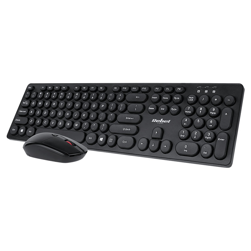 Kit Tastatura si Mouse Wireless WS400 Rebel