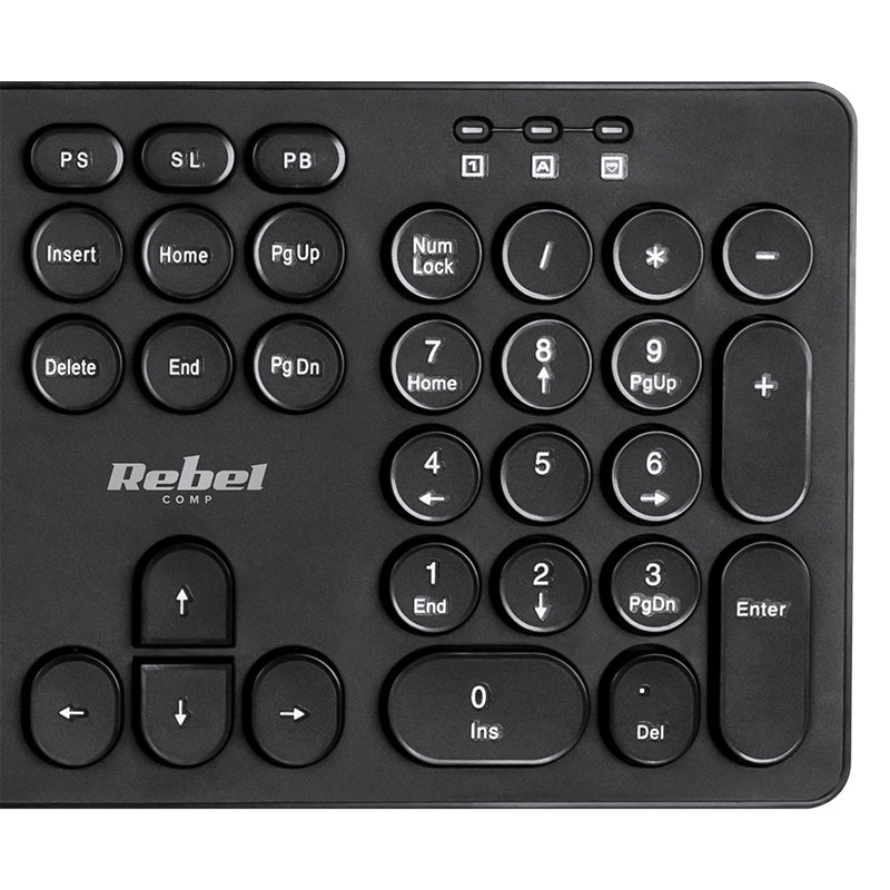 Tastatura Rebel Wk 100 cu USB