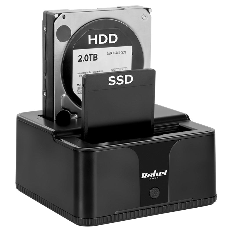 Docking Station HDD SSD USB 3.0 Rebel
