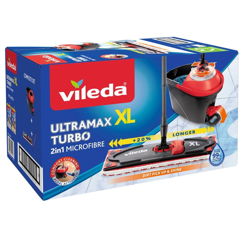 Set Mop Ultramax Xl Turbo Vileda Kom 161023xl
