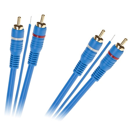 Cablu 2xrca Tata - 2xrca Tata + Kpo 2669-5