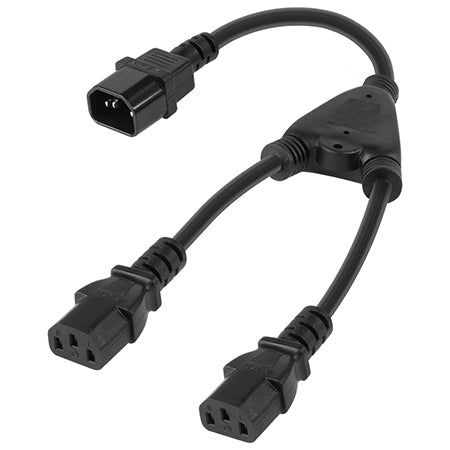 Cablu Splitter Alimentare Pc - 2x C13 C 14