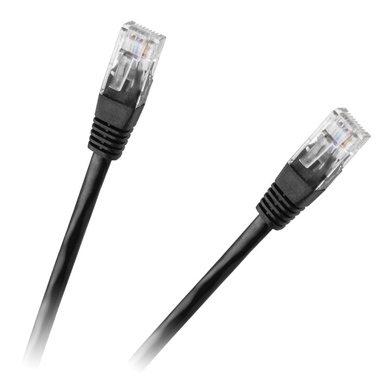 Patchcord Utp Cat 6e Cca Negru 0.5m Kpo 2778a-0.5
