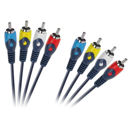 Cablu 4rca-4rca 1.8m Kpo 3422a-1.8