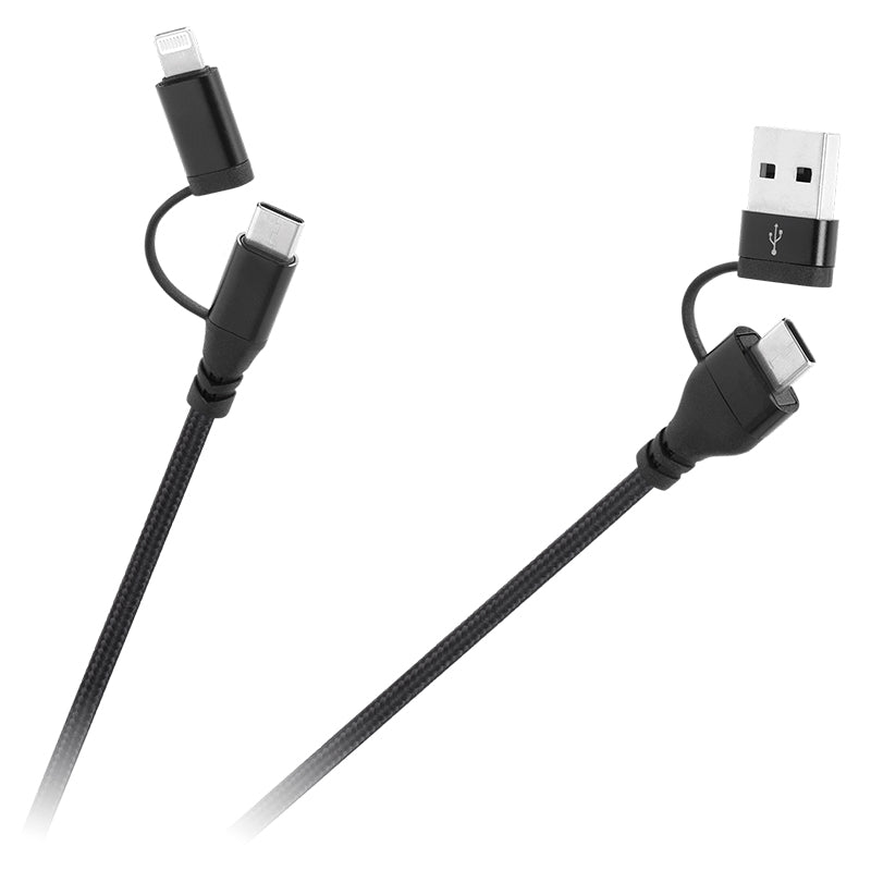 Cablu a C - C Lightning (2+2) Kpo 3943 cu USB