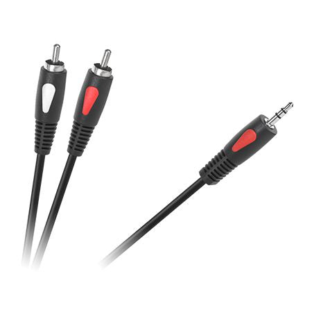 Cablu 3.5 Tata-2rca 1.8m Eco-line Cabletech Kpo 4004-1.8