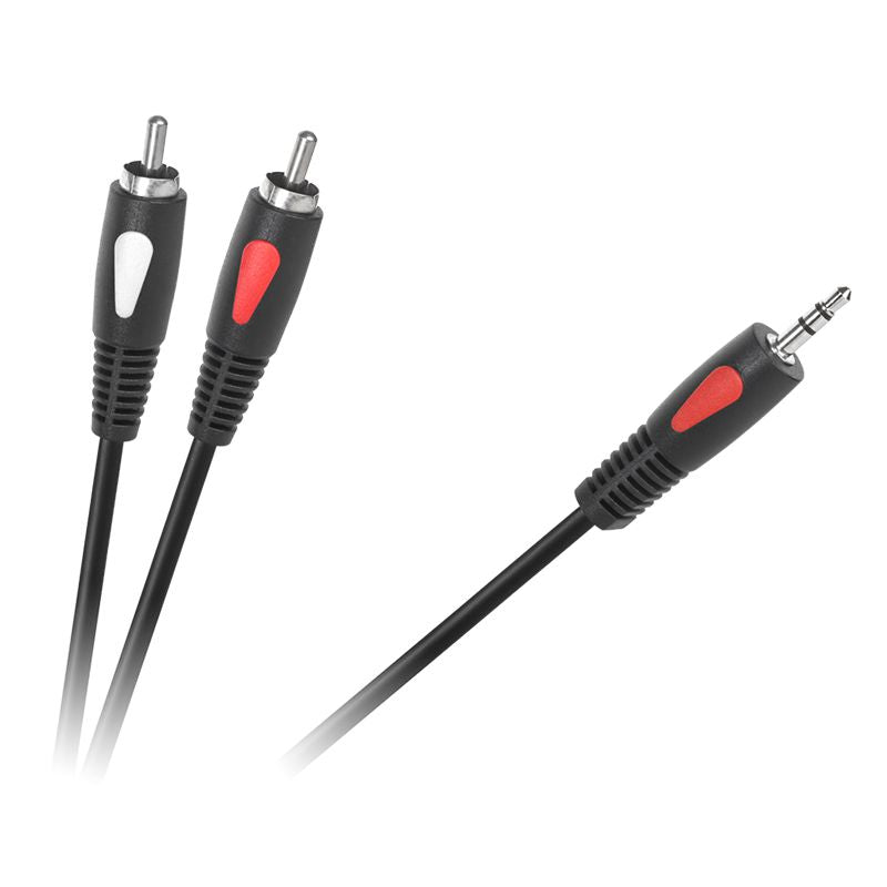 Cablu 3.5 Tata-2rca 10m Eco-line Cabletech Kpo 4004-10