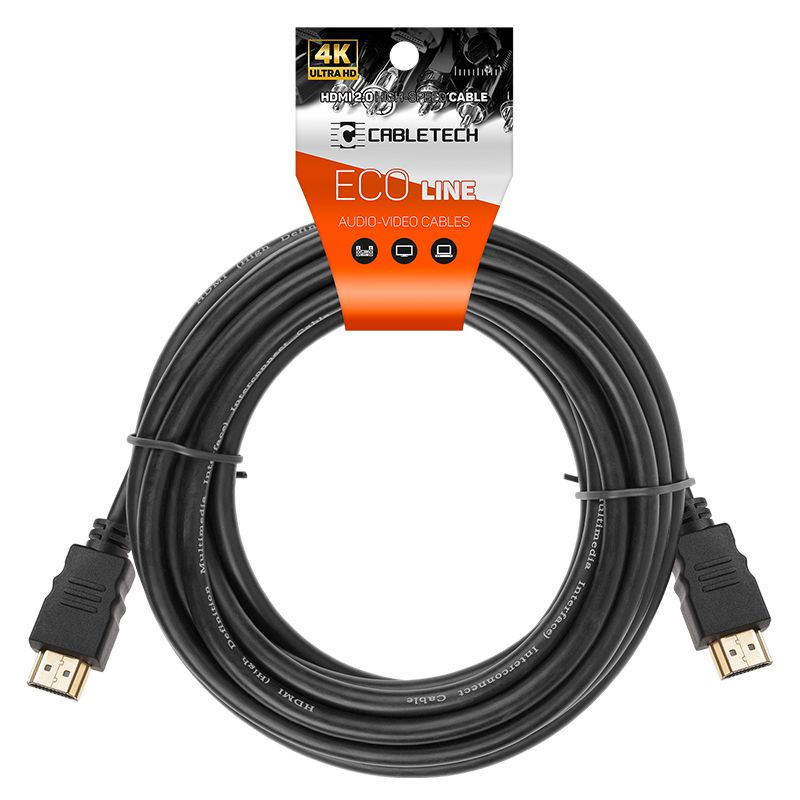 Cablu HDMI - HDMI 2.0 4K Eco-line Cabletech Uhd 10m
