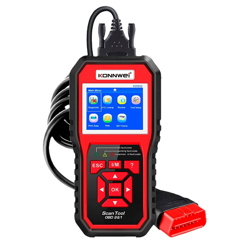 Multimetru Diagnoza Auto Obd2 Konnwei Kw 850 cu Internet WiFi si baterie reincarcabila