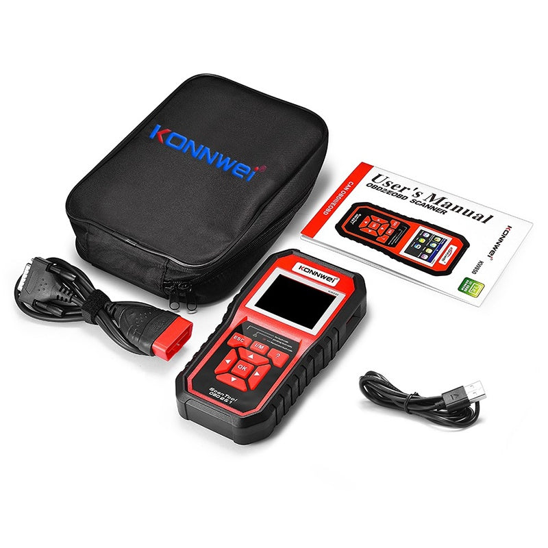 Multimetru Diagnoza Auto Obd2 Konnwei Kw 850 cu Internet WiFi si baterie reincarcabila
