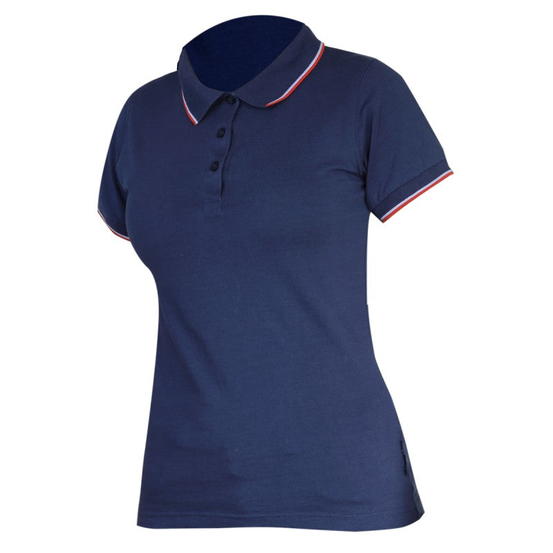 Tricou Bumbac Polo Dama Albastru S Lahti Pro