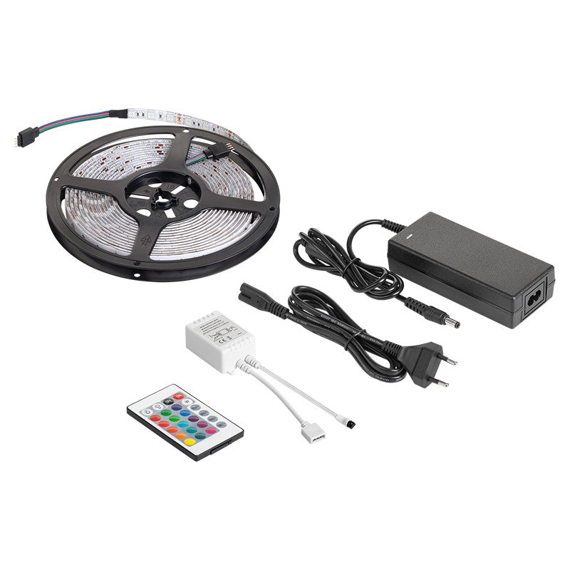 Kit Banda LED RGB Controller si Alimentator Rebel LED 0175-2