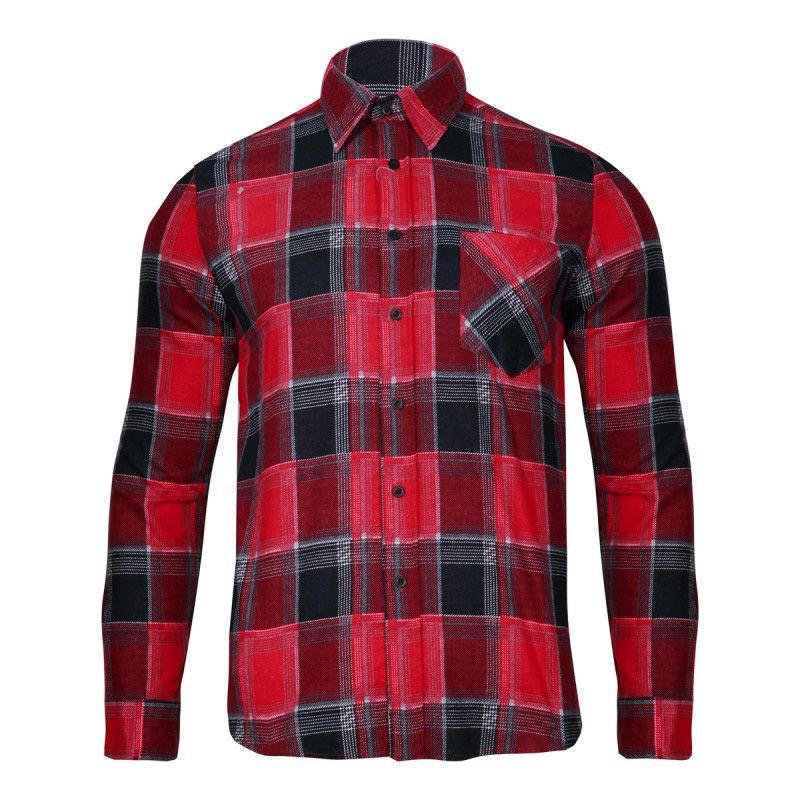 Camasa Flanel cu Carouri Rosu - S